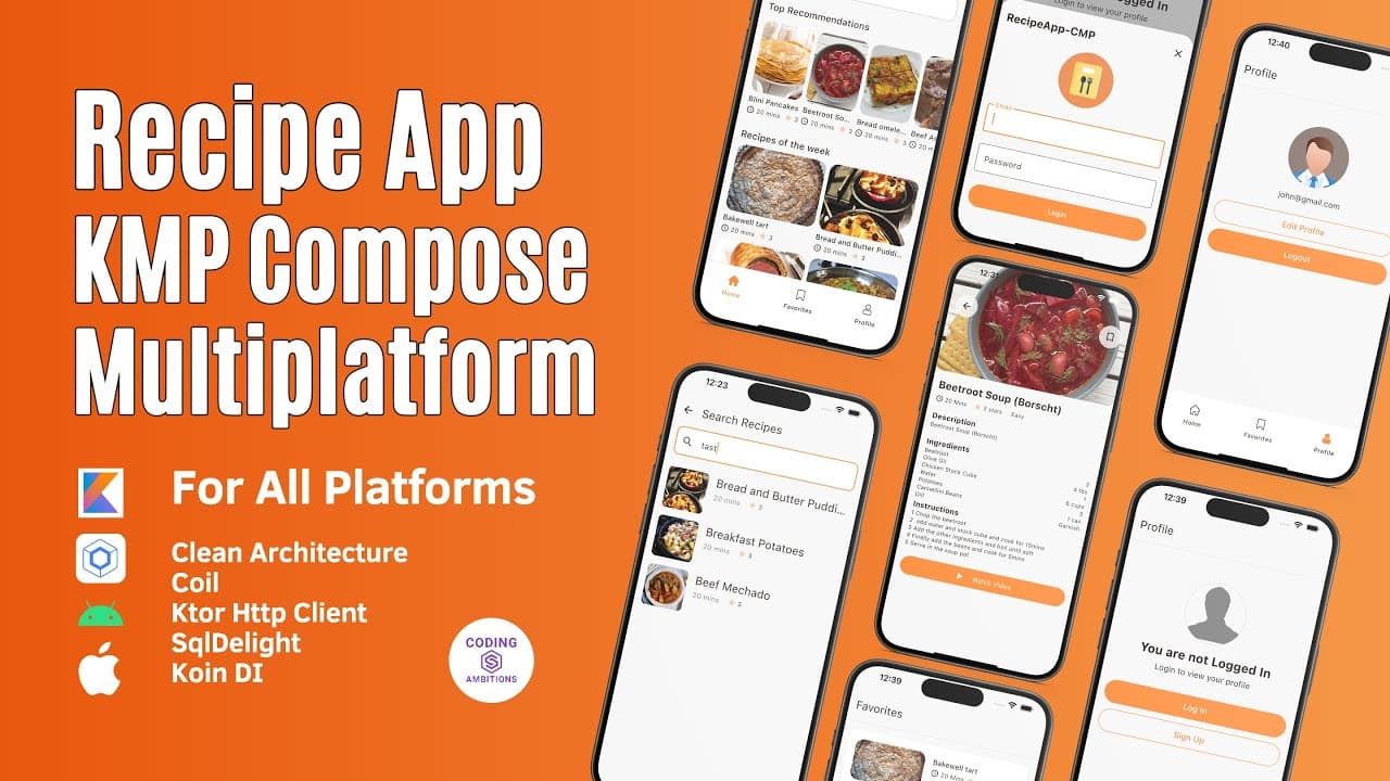 Compose Multiplatform(Project Based) Full Crash Course