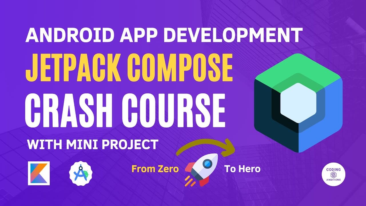 Jetpack Compose Quick Crash Course